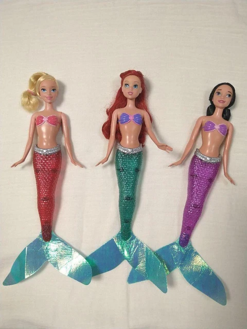Disney Doll Lot of 3 Ariel Arista Alana Little Mermaid No box bulk sale Anime