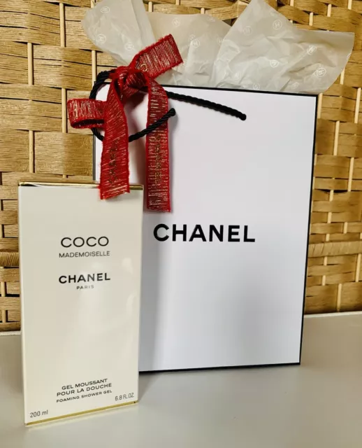 CHANEL COCO MADEMOISELLE Foaming Shower Gel 200ml Body Wash Gift Bag New  Boxed £54.99 - PicClick UK