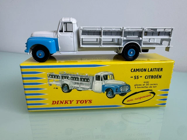 Dinky Toys Atlas Camion Studebaker Laitier Nestlé – Neuf, Boîte Cellophanée