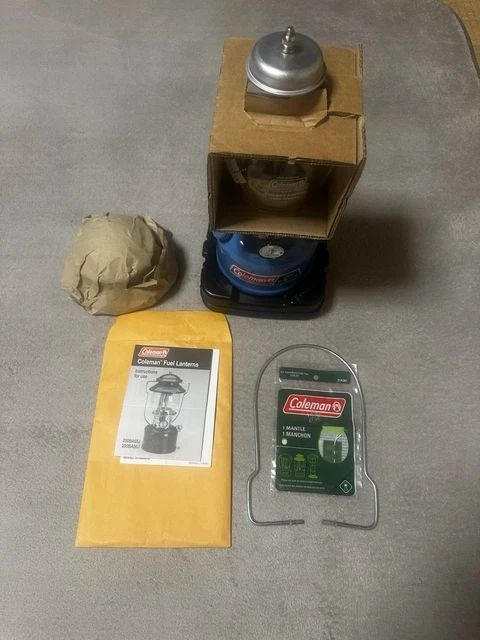 COLEMAN SEASONS LANTERN 2006 Winter Blue Model 200B Japan Limited
