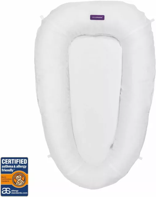 ClevaMama Baby Pod und Kokon Neugeborenennest Bauchzeitreduzierung für Kinderbett - 52x87 cm