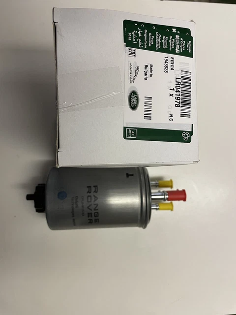 GENUINE LAND ROVER Disco 5 Range Rover L405 L494 3.0 TDV6 Fuel Filter ...