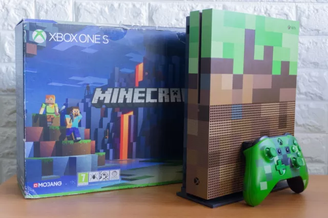 Microsoft Xbox One S  1TB  Minecraft Edition - Condizioni Eccellenti