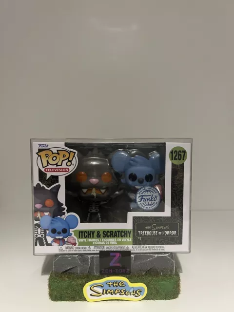 Funko Pop! Vinyl - The Simpsons - Itchy & Scratchy #1267 - Special  Edition