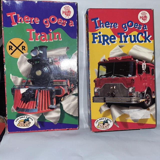 LOT 2 USE There Goes a Fire Truck Train VHS Used Rare 9.99 PicClick