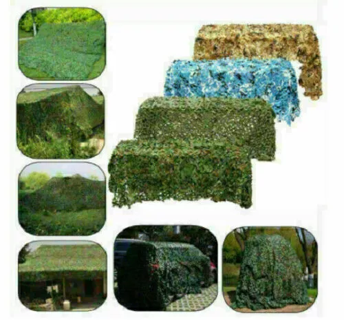 4x6m Military Camouflage Jagd Tarnnetz Armee Army Tarnung Camo Hunter Army Net