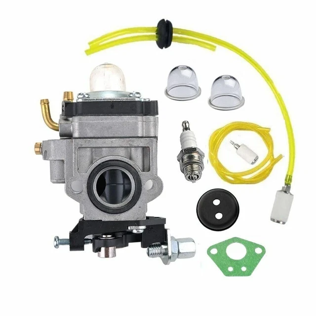 thumbnail image 2 of Goldenmotor Carburetor – For ARDISAM Earthquake E43 Auger 300486 11334 (43cc/51.7cc 2-Cycle) 2 of 6