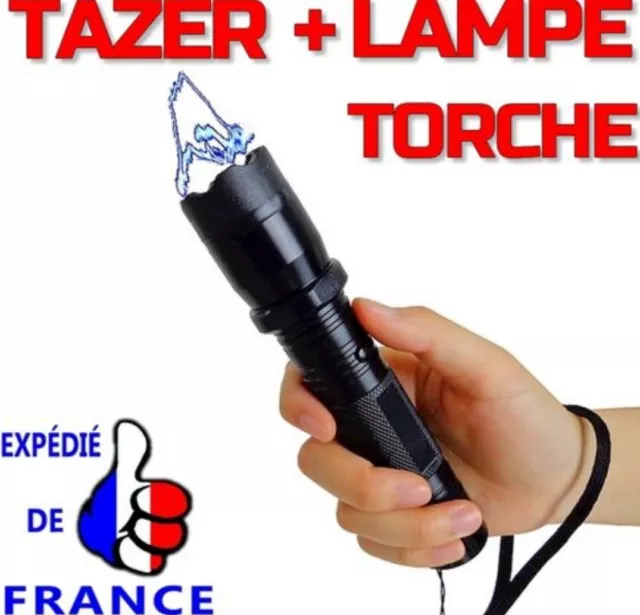 Lampe Taser⚡ Shocker Self Défense ⚡Neuf