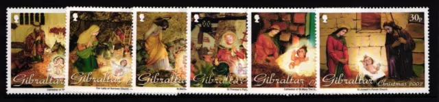 Gibraltar 1022-1027 postfrisch Weihnachten #II445