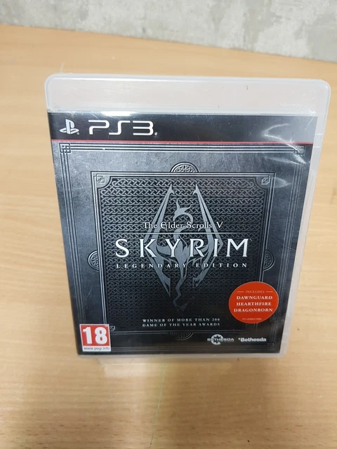 PLAYSTATION 3 THE Elder Scrolls V Skyrim Legendary Edition - Unit Only ...