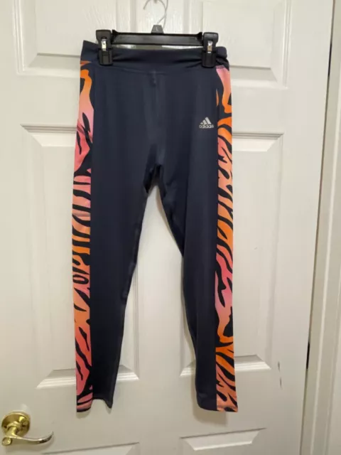 Girl's Adidas Aeroready Athletic Tights Size 14 NWT!
