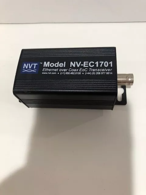 NVT NV-EC1701 ethernet over coax transceiver