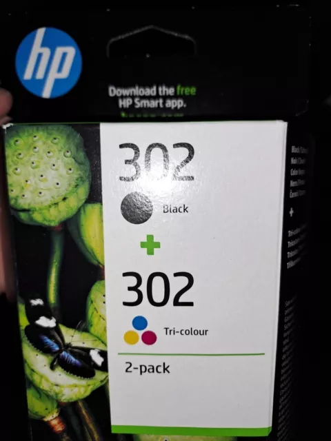 Multipack Originale Hp302 Cartucce Nero + Colore Ufficiale Hp