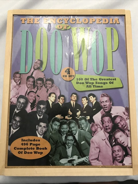 THE DOO WOP Box - 4CD Box Set - Music 101 Vocal Group Gems w