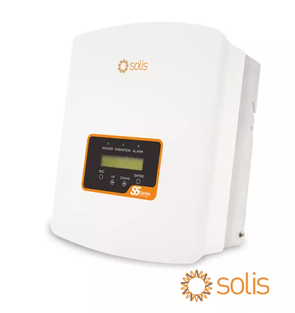 Solis S5 2 kW 1 Phase 1 MPPT Grid Solar inverter 10 YR WTY -S5-GR1P2K-M - Wifi