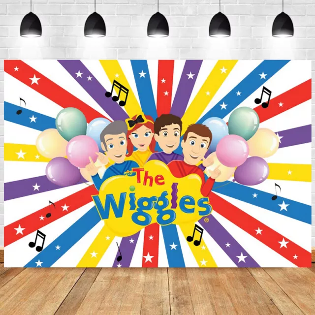 The Wiggles Birthday Party Backdrop Banner Photo Background Decorations