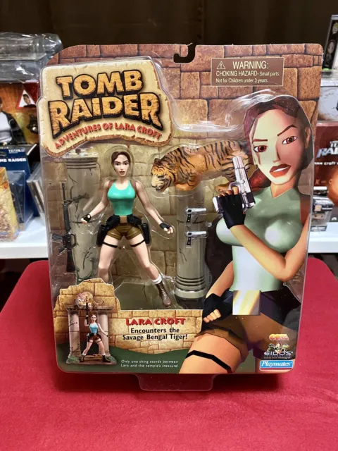 Tomb Raider Adventures Of Lara Croft Encounters The Savage Bengal Tiger! *NIB*