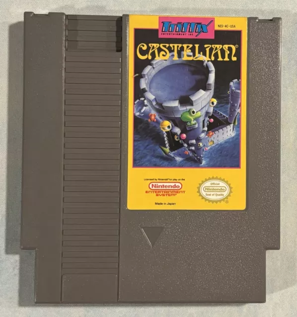 Castelian (Nintendo Entertainment System) NES Professionally Cleaned And Tested