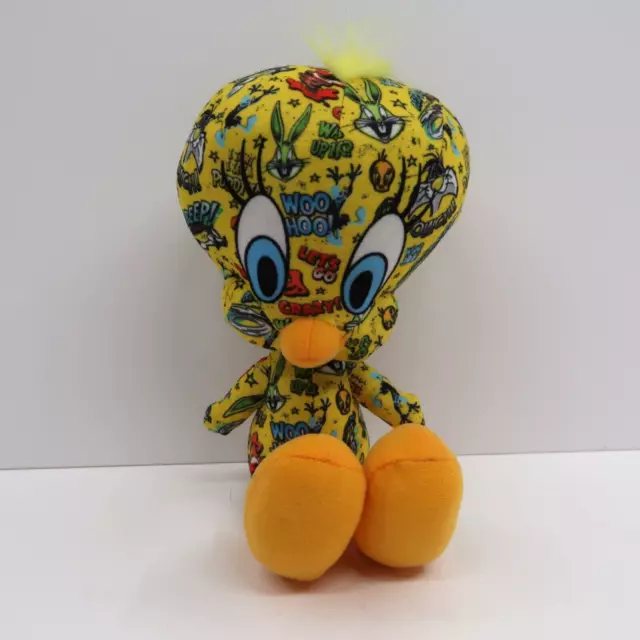 Looney Tunes Sticker Bomb Tweety Bird Stuffed Animal Plush Figure Toy