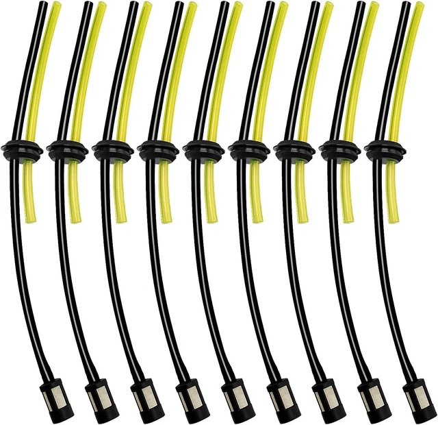 Kit Filtro Benzina Per Motoseghe E Decespugliatori - 3 Set Completi Con Tubi E Pompette
