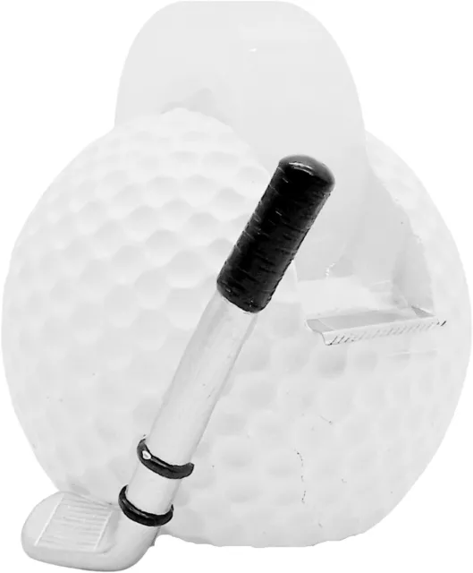 Golf Ball with Club Tape Dispenser, Sports Themed Desktop Accessory