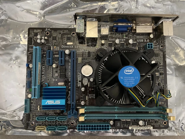 ASUS B75M-PLUS(LGA1155),Core i7-2600k 他 ASUS B75M-PLUS MOTHERBOARD Cpu I7-2600K Ram Combo Kit