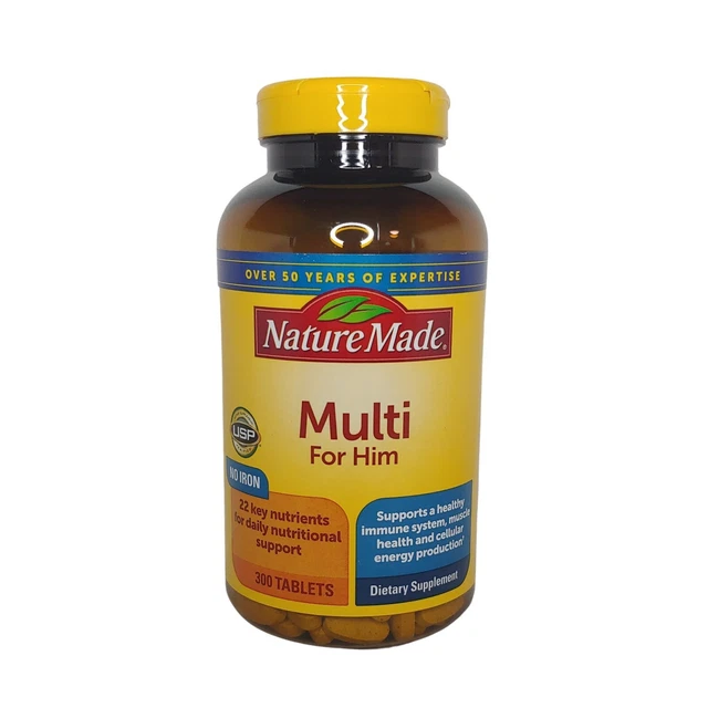 Nature Made Multi For Him 300 Tablets