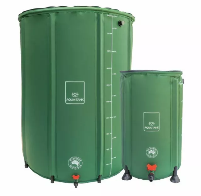 Aqua Tank 50L 100L 225L 400L 750L 1000L Portable Water Cold Ice Bath Rain Flexi