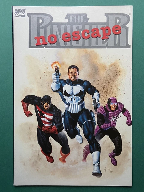 The Punisher: No Escape TPB VF/NM (Marvel 1990) First Print One-Shot Prestige GN