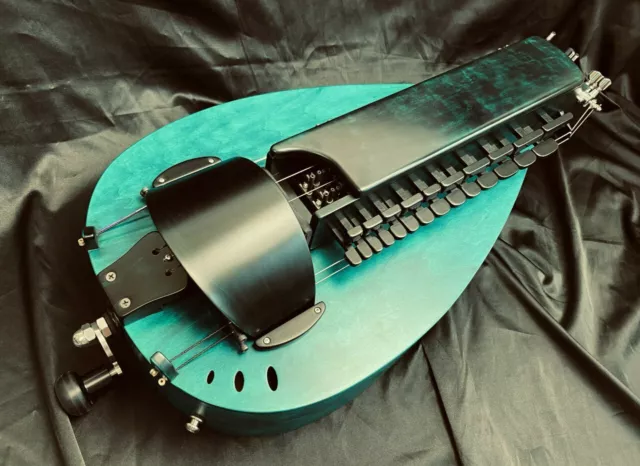 Hurdy-Gurdy Model Hog / Emerald Green / 24 keys / Ukrainian Lira