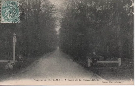 CPA - PONTCARRE - Avenue de la Ferrandière