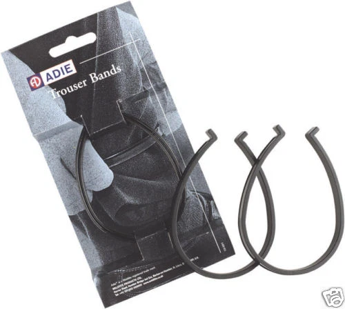 Cycling Riding Trouser Clips Bands Black