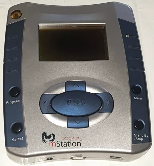 Pocket MStation MP3 player -with Case, CD, Remote Control, Manual - Powers On