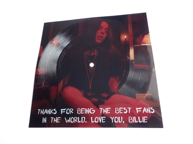 BILLIE EILISH - Bad Guy - Mega Rare Flexi Disc Single