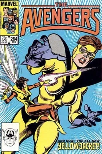 The Avengers Vol. 1 264 Stings And Sorrows! Marvel Comics NM Stock Image Roger S
