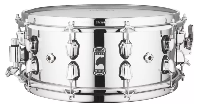 Spezielle 14" x 6" "Cyrus" Snare Drum von Mapex aus der Black Panther Serie