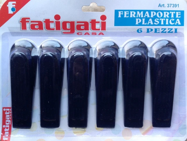 6 topes de plástico para puerta Fatigati Topes para contraventanas art. 37391