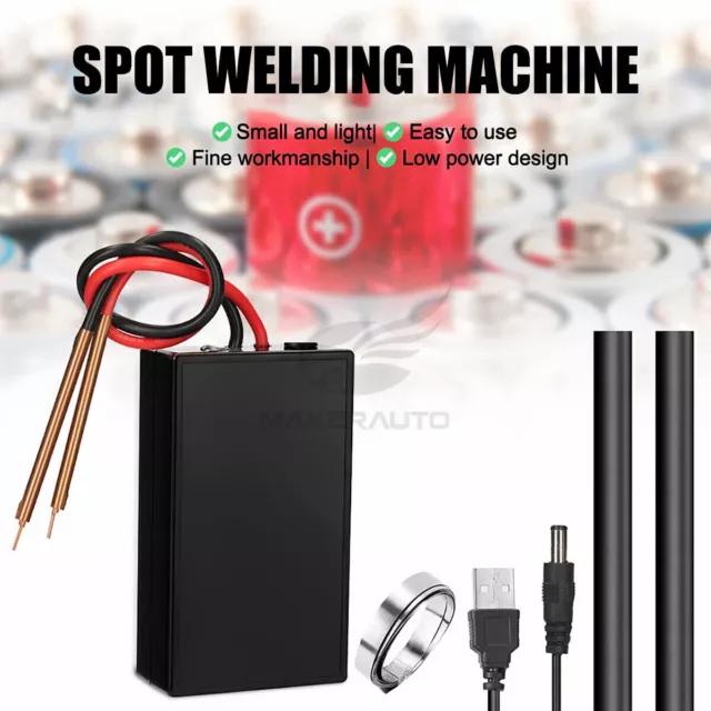 Portable DIY Mini Spot Welder Machine 6 Gears For 18650 Battery Welding Tool Kit