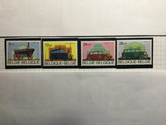 Timbres de Belgique -   N° 2232 à 2235 neuf