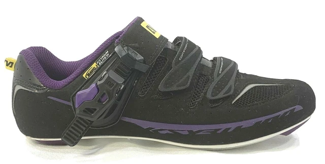 Mavic Ksyrium Elite W Road Cycling Shoe Black/Purple Size US 5.5