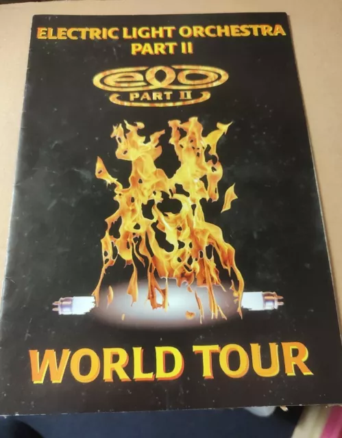 ELO Part ll Bev Bevan  World Tour Programme