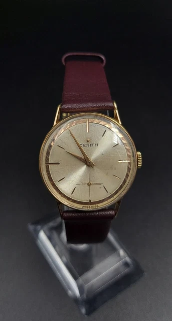 Zenith Star 40T mechanical swiss Gold 18 kt 40Mic.  !  Unique model on EBay !