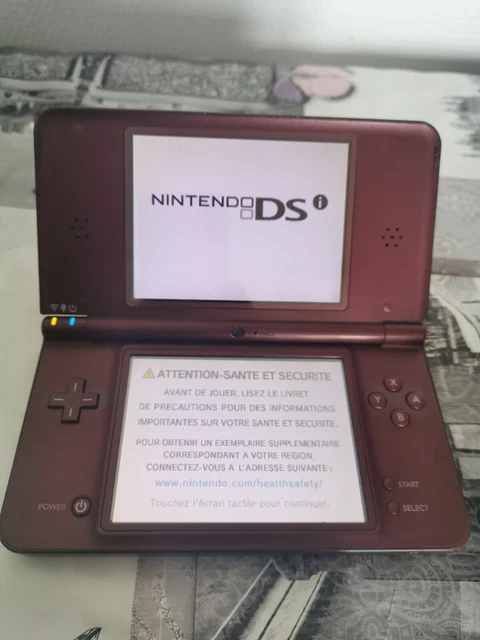 Console nintendo dsi xl bordeaux fonctionne état correct