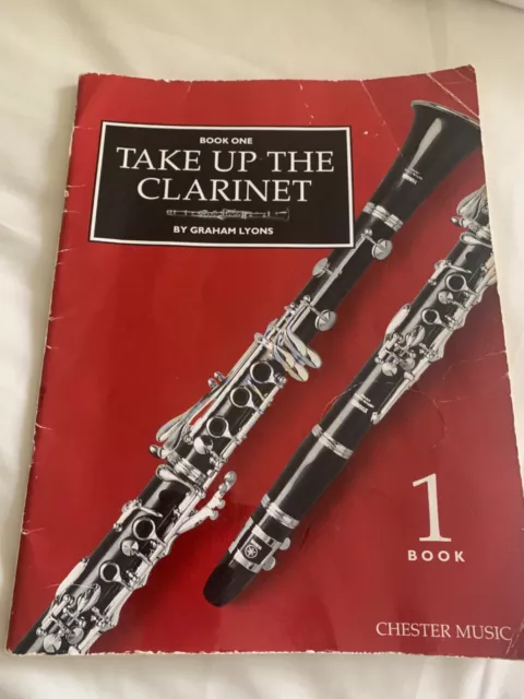 Acker Bilk signed “Take up the Clarinet” music tutorial book.