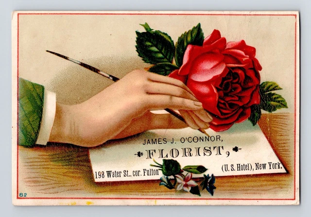 Dr Kilmer's U&O Meadow Plant Anointment - Advertising trade Card (late 1800's)