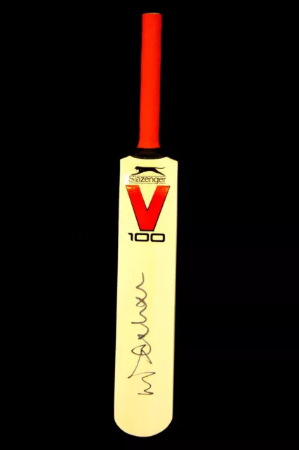 Michael Vaughan Signed Mini England Cricket Bat : B