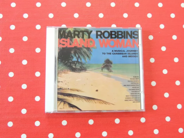 Marty Robbins / Island Woman - 25 Tracks CD Album Bear Family