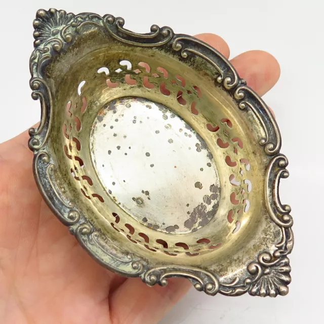 925 Sterling Silver Antique Victorian 1900 Gorham "Cromwell" Nut Dish