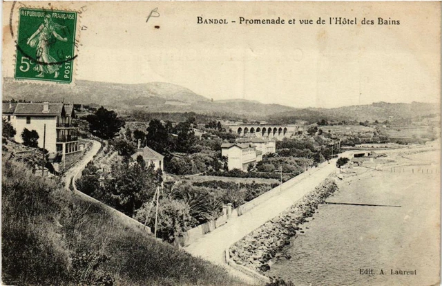Carte Postale Ancienne CPA 47 Cancon – Vue De L'Hôtel Maumelle Et Son Personnel – Années 1900