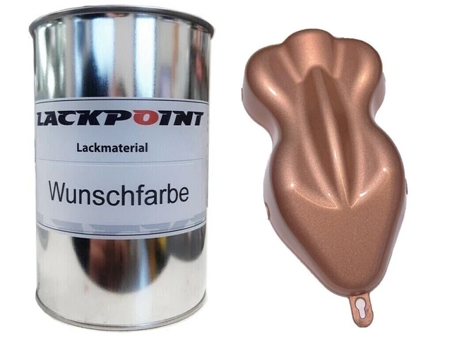 1K Acryl Autolack nach Formel spritzfertig 1,0 L | Wunschlack Lack Farbe Basislack